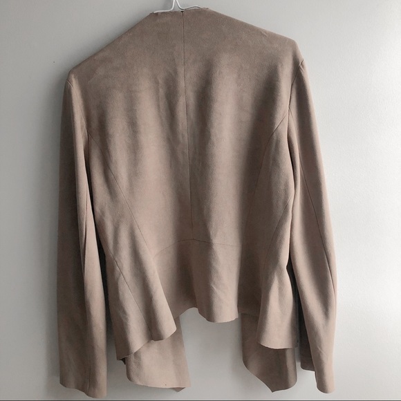ZARA Faux Suede Blazer - Picture 2 of 3